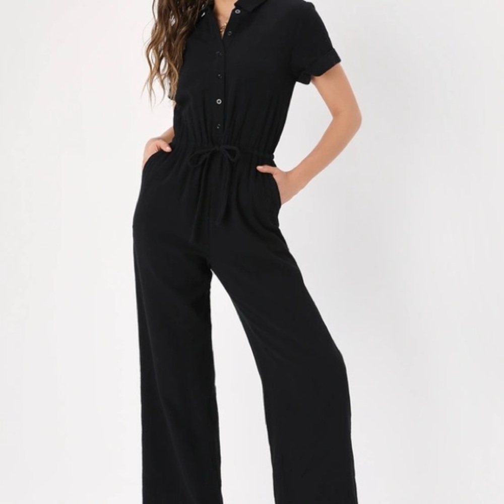 Rokoko Button Up Women's Jumpsuit